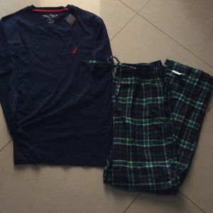 Mens nautica sleep set